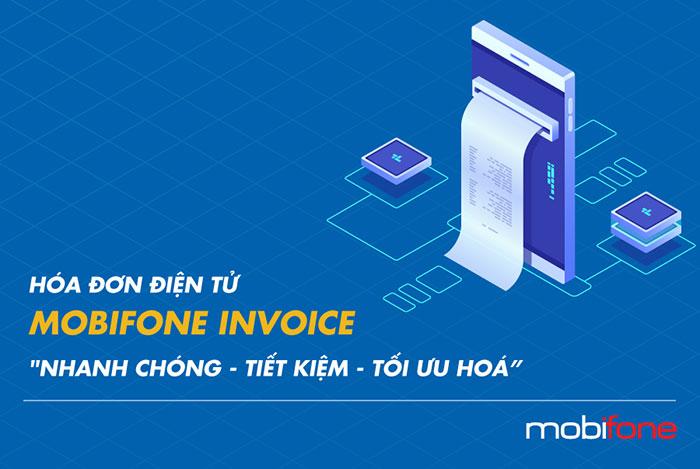 hóa đơn điện tử mobifone invoice