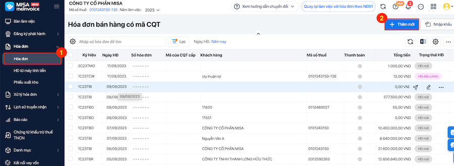 Hướng dẫn cách Lập và Xuất hóa đơn điện tử theo Thông tư 78