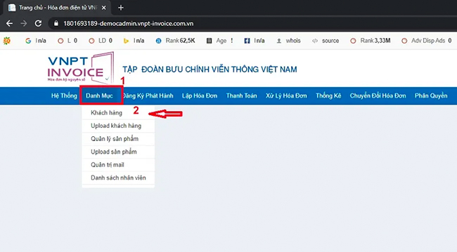 Cách kiểm tra và xuất hiện hóa đơn VNPT Invoice