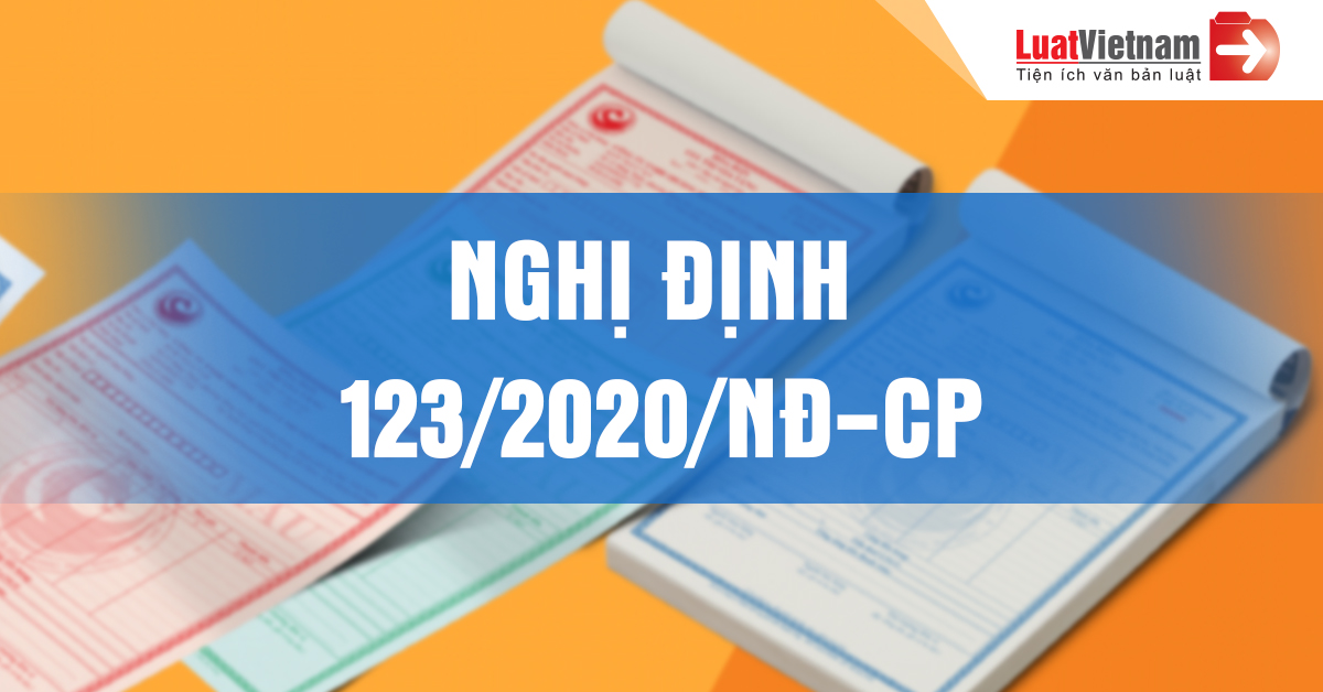 nghị định 123 hóa đơn điện tử download