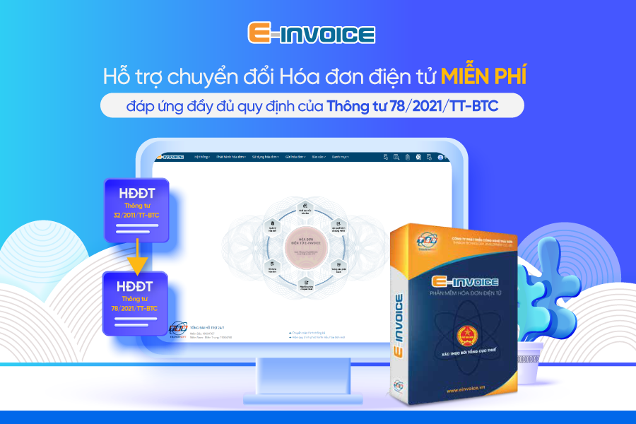 ThaisonSoft hỗ trợ doanh nghiệp chuyển đổi hóa đơn điện tử miễn phí