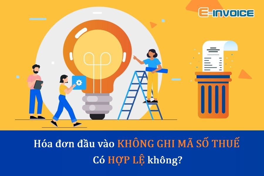 hóa đơn điện tử xuất thiếu mã số thuế