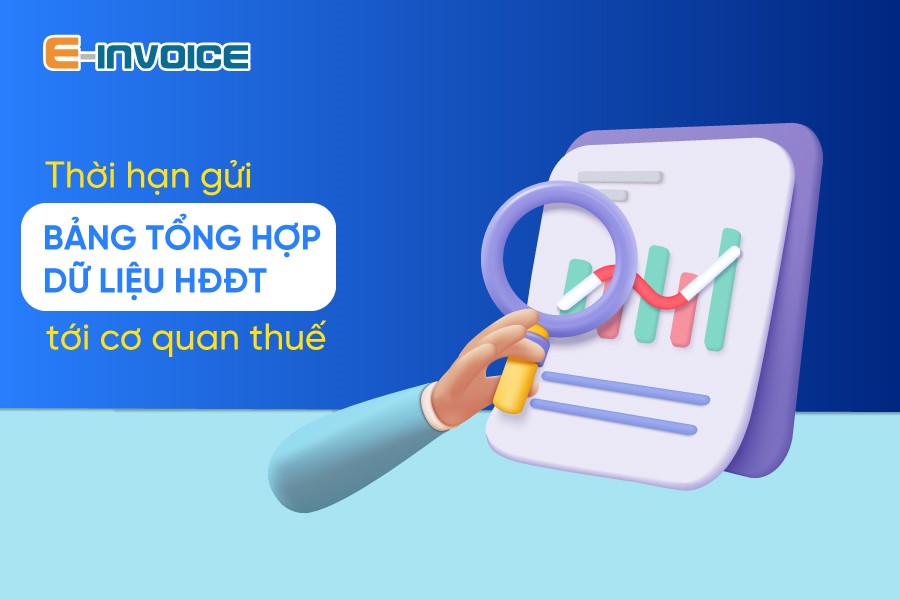 Bảng tổng hợp dữ liệu hóa đơn điện tử