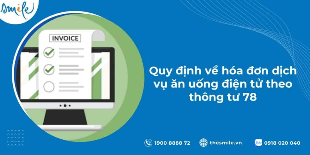 quy định về xuất hóa đơn điện tử ăn uống